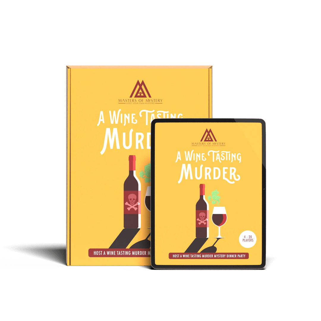 Expansion Pack - A Wine Tasting Themed Murder Mystery Game Kit