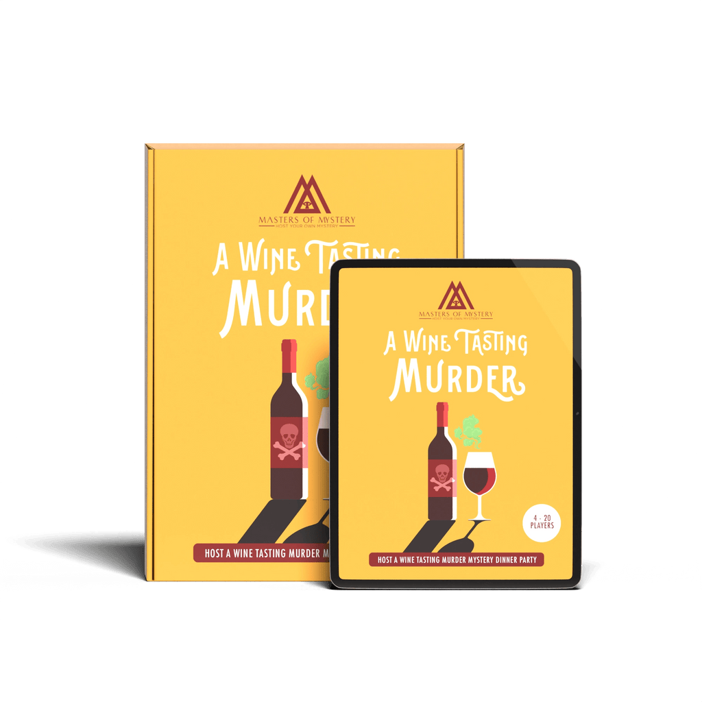 Expansion Pack Tasting Themed Murder Game Kit