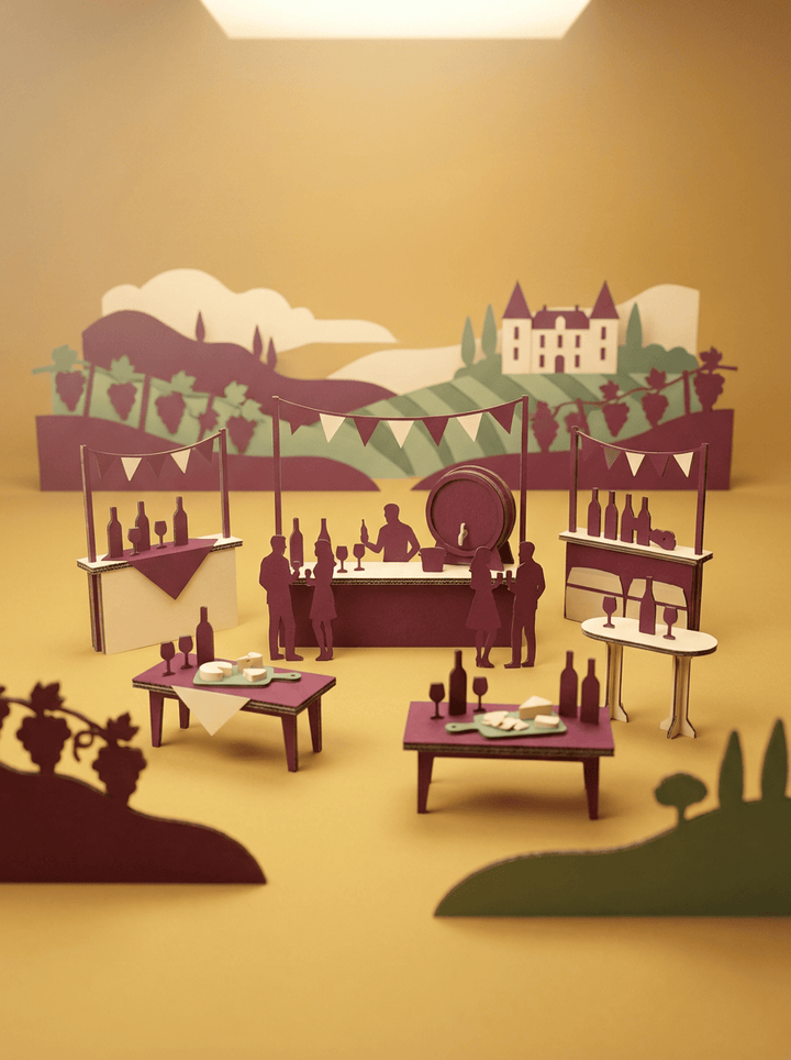Replay-able Wine Tasting Murder Mystery Dinner Party Game for Up to 20 Adults – Host Your Own Wine-Themed Game Night – Physical Kit