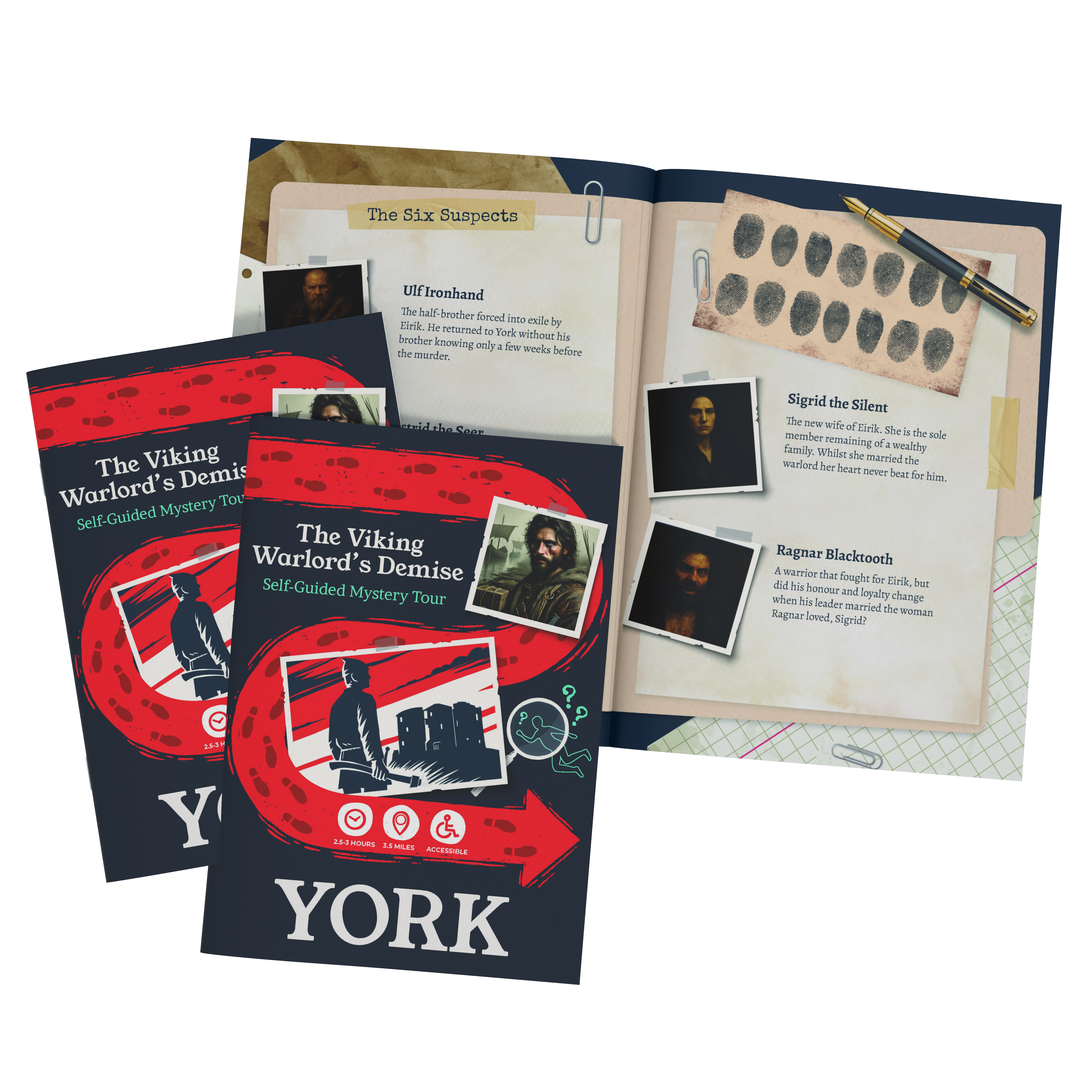 Outdoor Escape Room York - Self-Guided Murder Mystery Tour – The Viking Warlord’s Demise