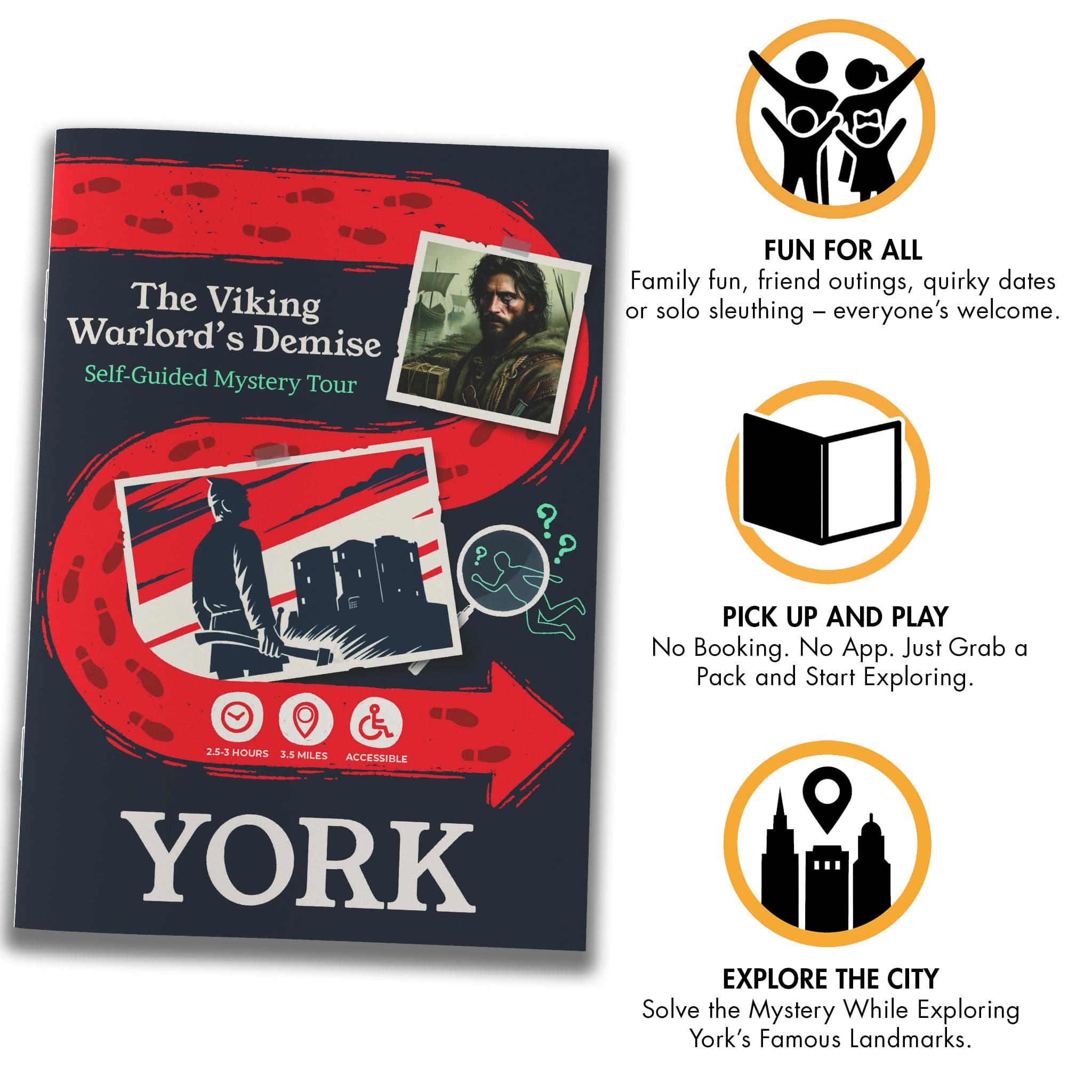 Outdoor Escape Room York - Self-Guided Murder Mystery Tour – The Viking Warlord’s Demise
