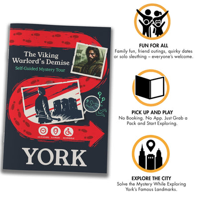 Outdoor Escape Room York - Self-Guided Murder Mystery Tour – The Viking Warlord’s Demise