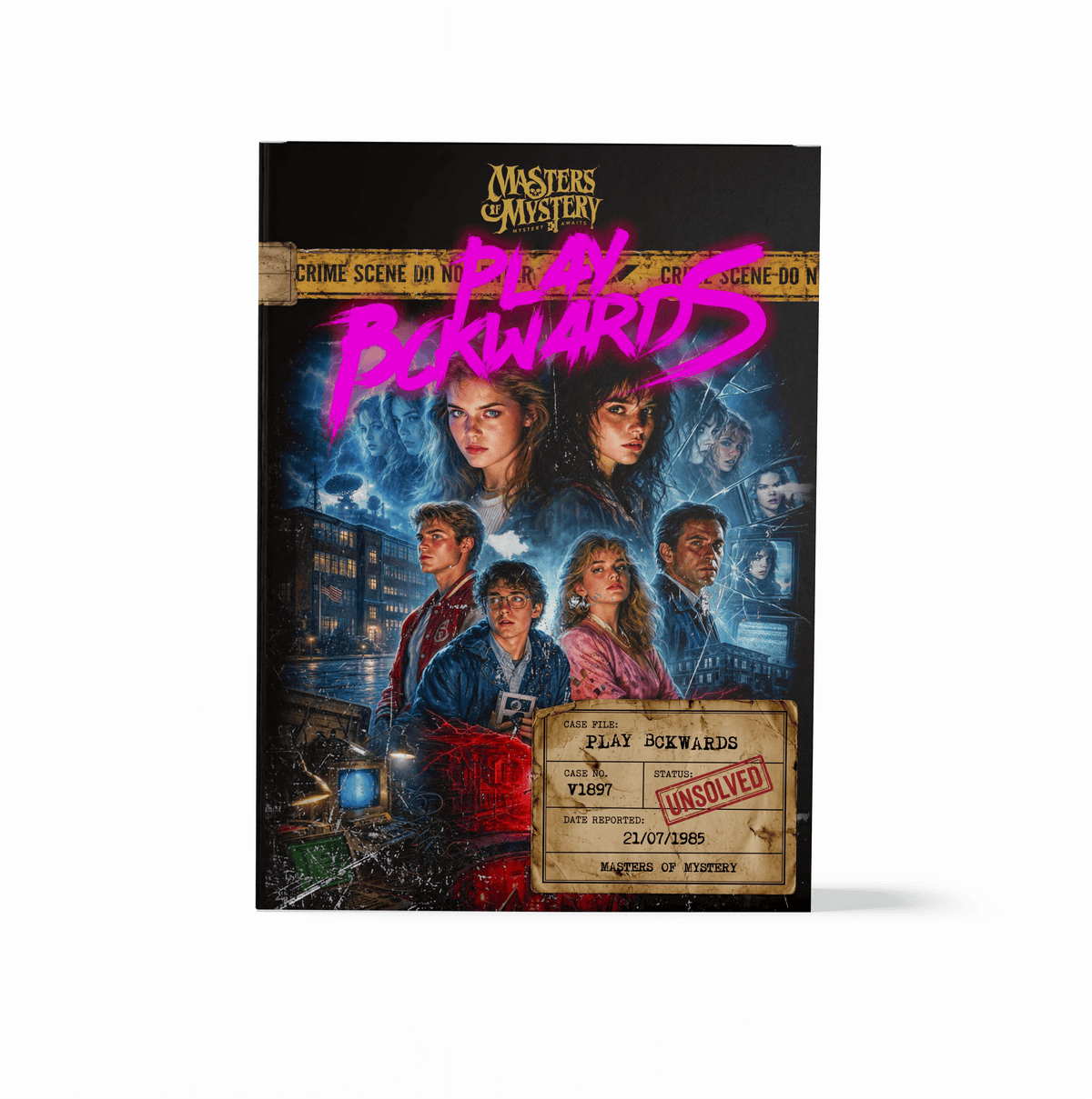 Play Bckwards 1980s Cold Case Murder Game