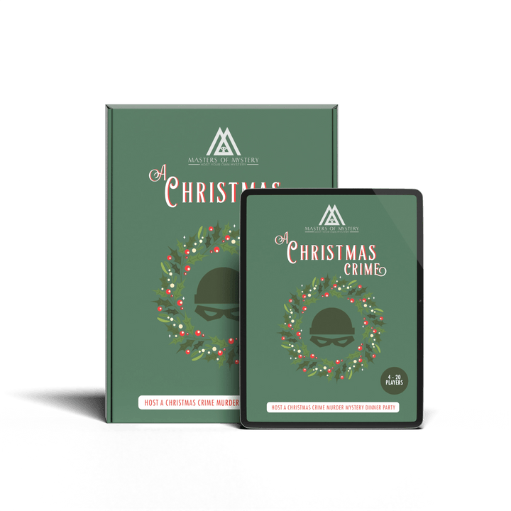 A Christmas Crime Murder Mystery Game Kit