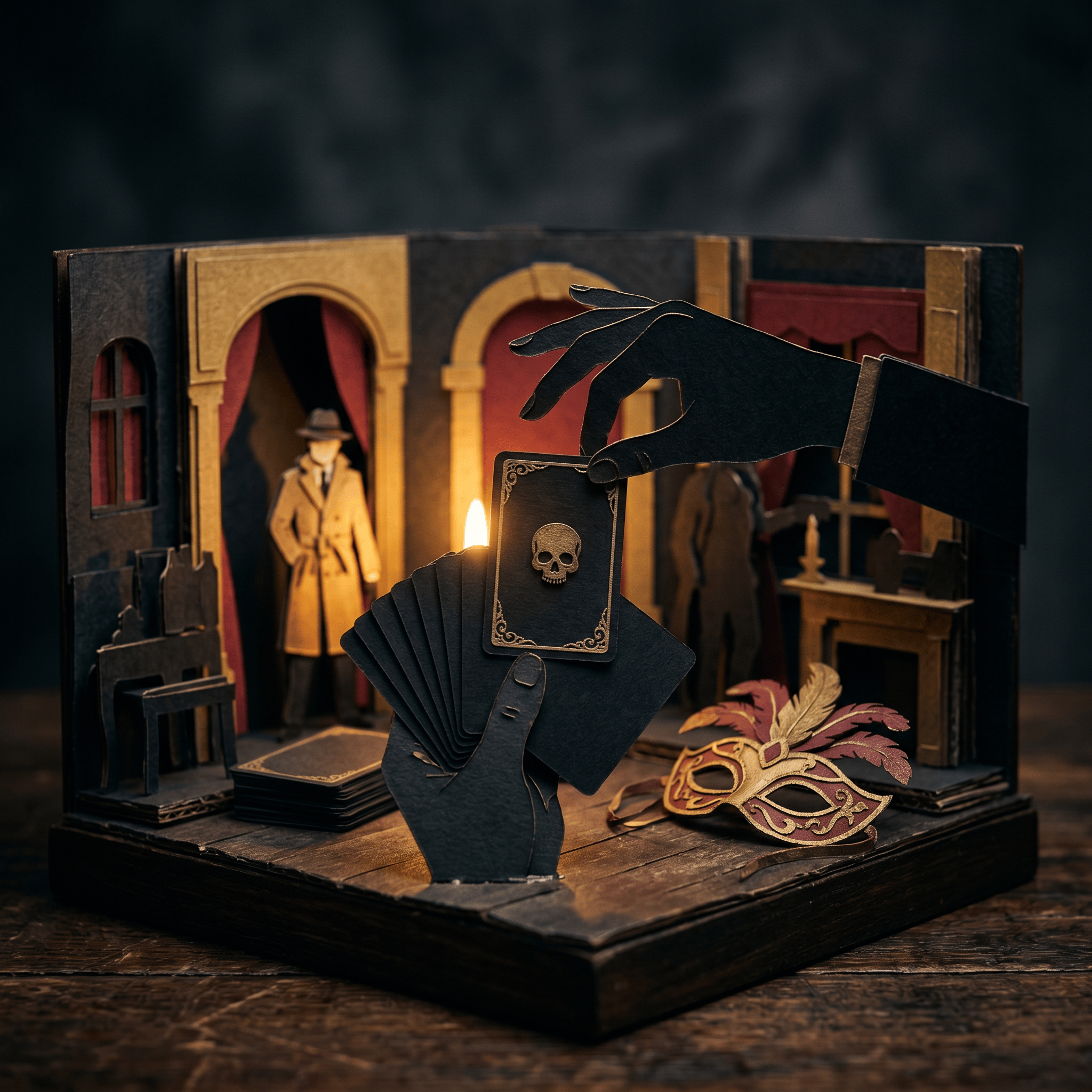 How it works — Secretly Choose the Murderer
