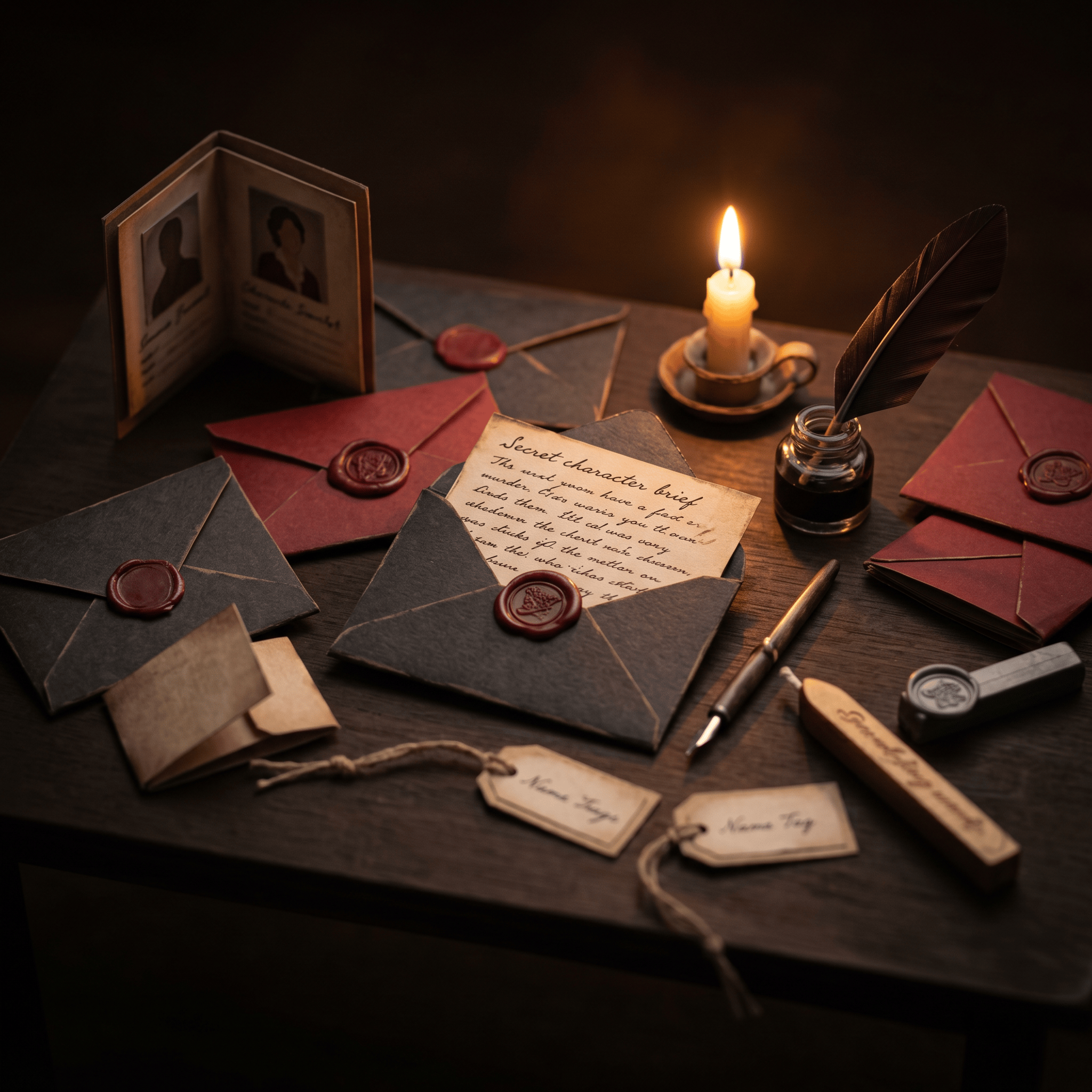 How it works — Send Invitations & Character Roles