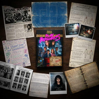 Play Bckwards: 1980s Cold Case Murder Mystery Game