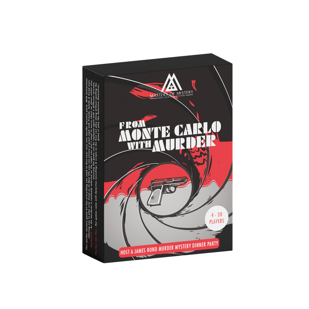 James Bond Spy Murder Mystery Host Your Own Game Kit - Jeu physique