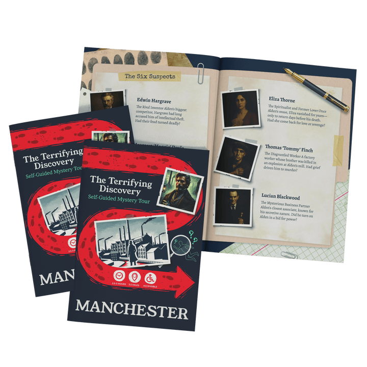 Outdoor Escape Room Manchester - Self-Guided Murder Mystery Tour – The Terrifying Discovery