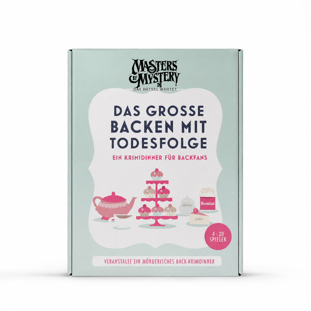Backshow-Krimidinner für zuhause – Das große Backen mit Todesfolge