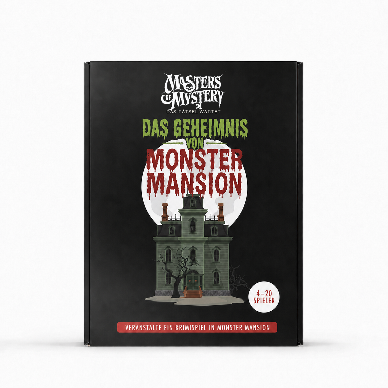 Halloween-Krimidinner für zuhause – Das Geheimnis von Monster Mansion
