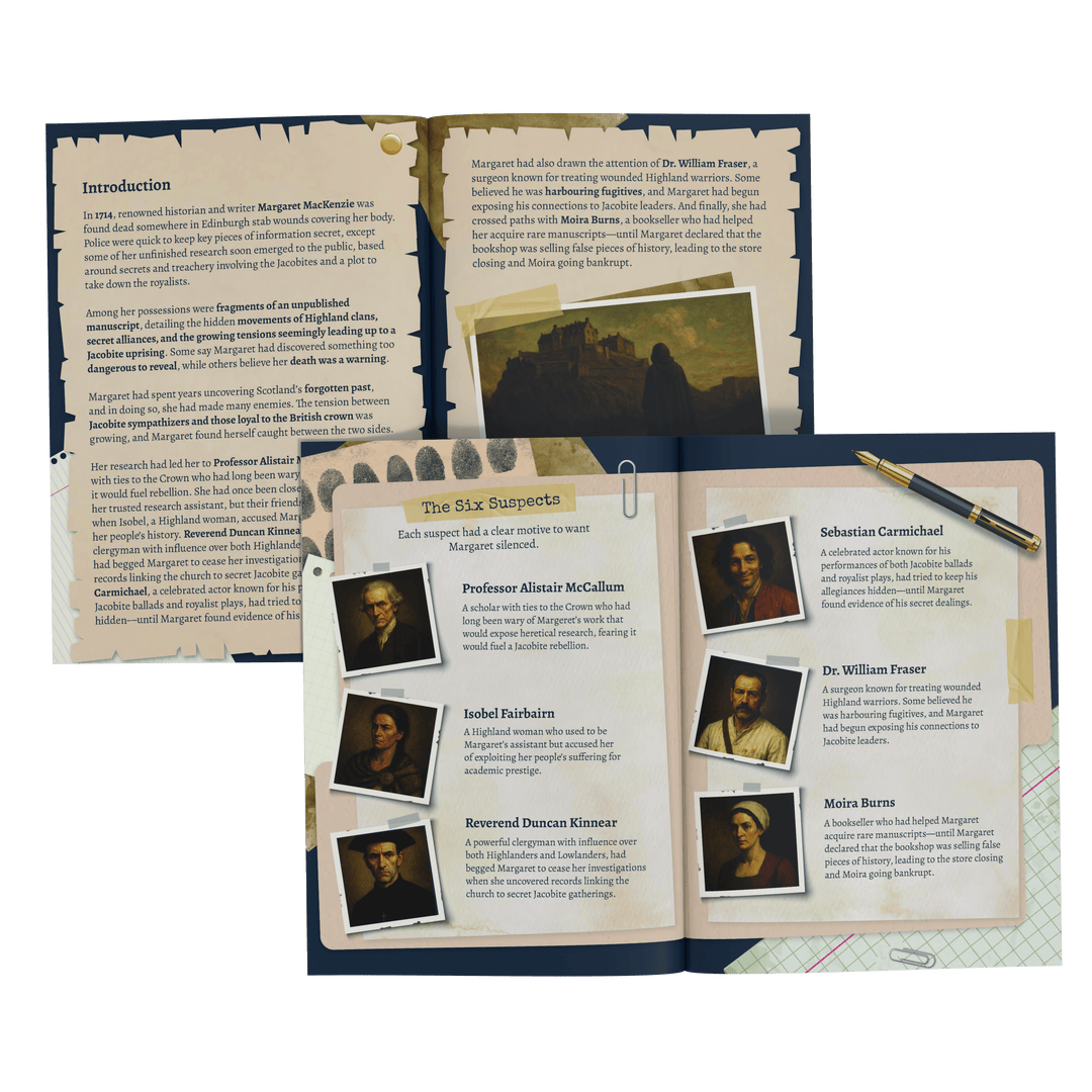 Outdoor Escape Room Edinburgh - Self-Guided Murder Mystery Tour – The Vanishing Apprentice