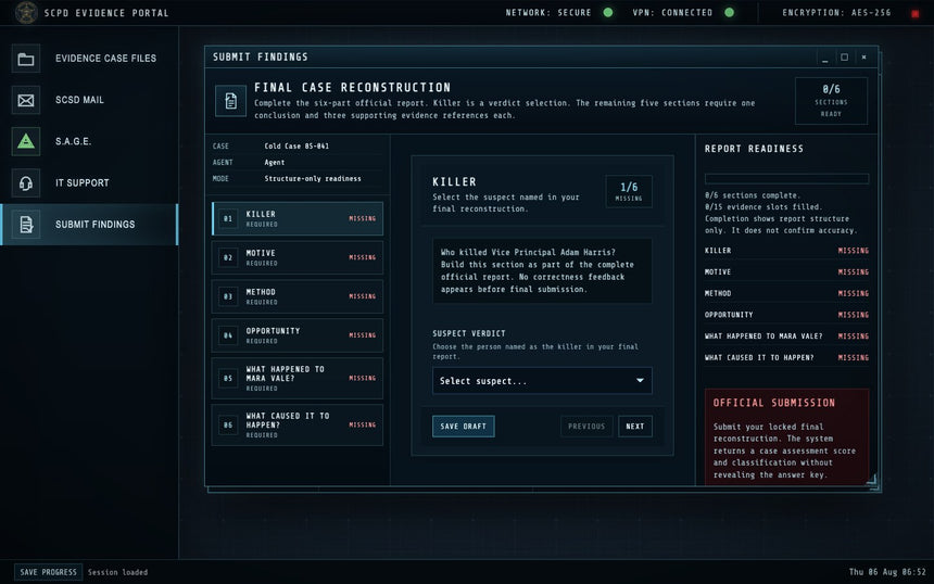 Put your name on the official report