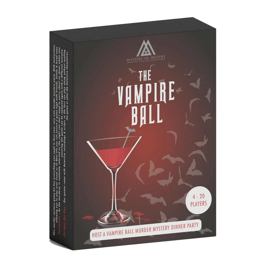 Halloween-Murder-Mystery-Spielset – Vampirball – physisches Spiel