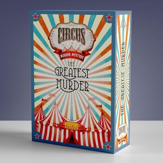 Circus Themed Murder Mystery Game Kit