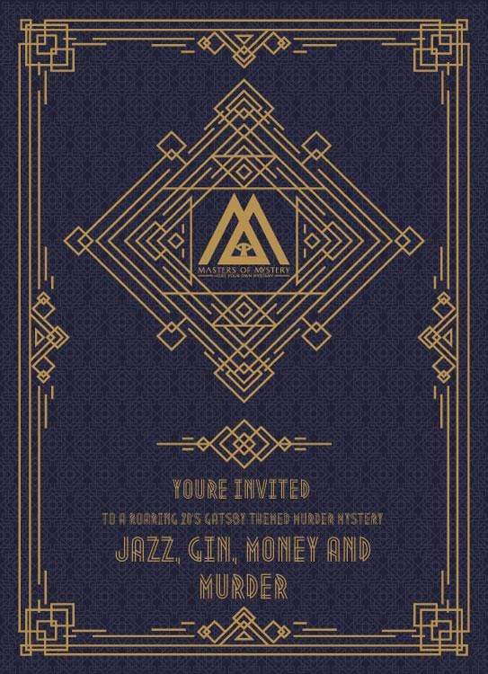 1920s Murder Mystery Game Kit