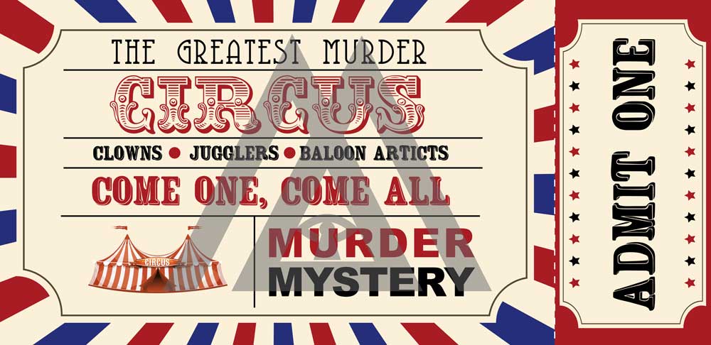 Circus Murder Mystery Hébergez votre propre kit de jeu